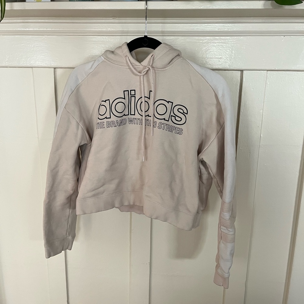 Adidas cropped hoodie